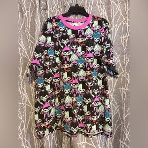 Disney Ursula Graphic T-Shirt 2x villains print